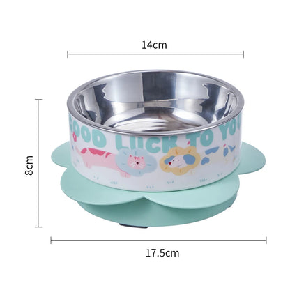 Single pet feeding bowl with large pet feeding capacity. Removable design for easy cleaning. Essential for home pets.pet bowl.