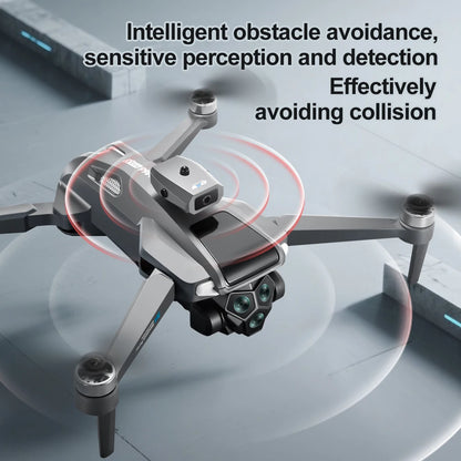 2025 New Drone with Flodable Screen Control Dual ESC 4K HD Camera 30mins Flight 5G Wifi GPS Return Optical Flow Brushless RC Toy