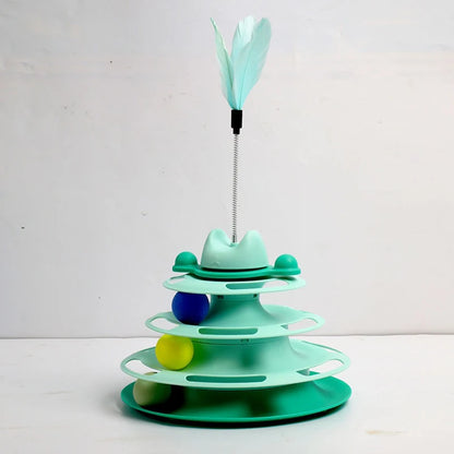 Cat toys, self-entertainment and cat-amusing sticks, pet cat turntable balls, cat-amusing artifacts, kitten supplies