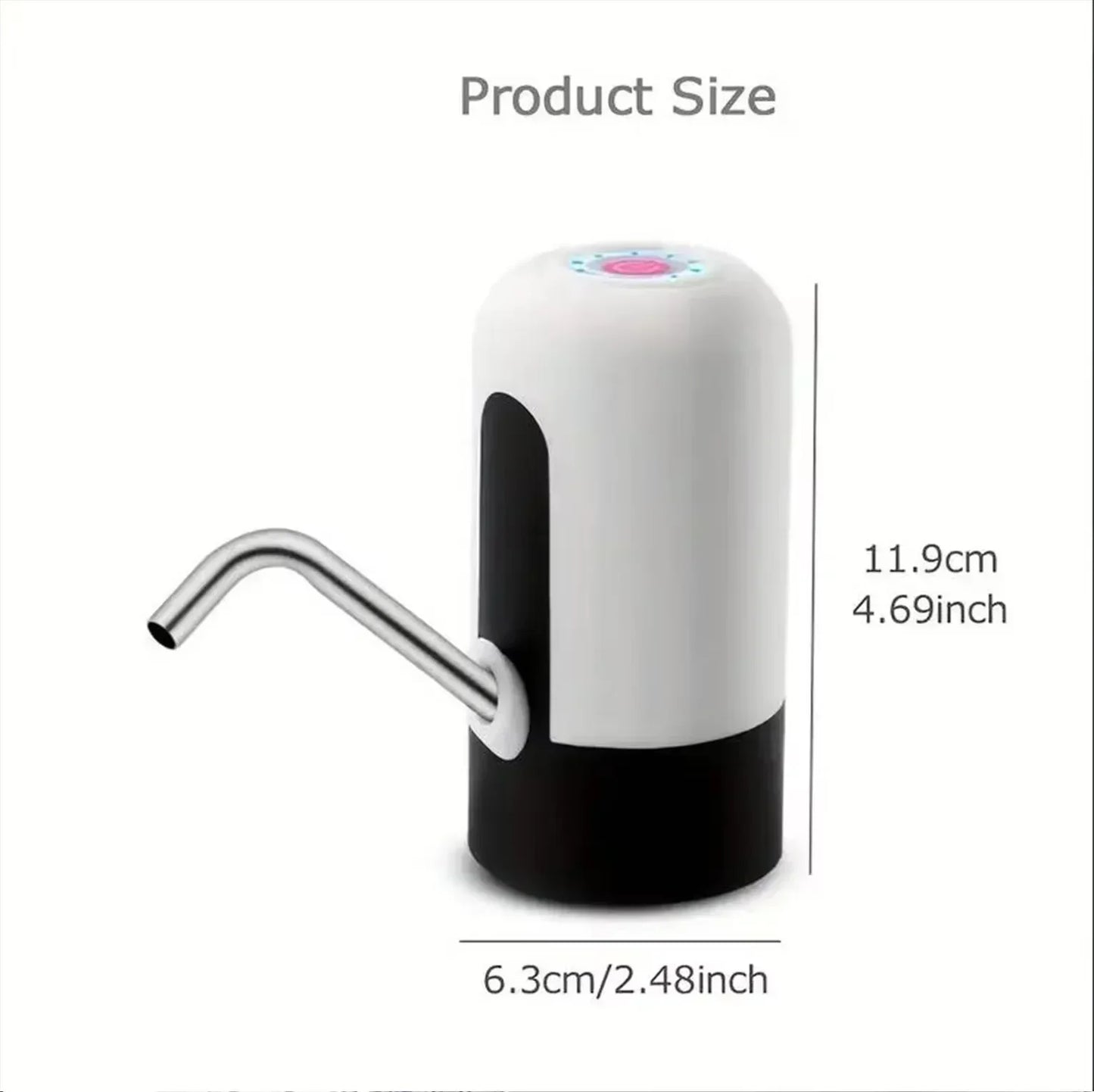 portable water dispenser, automatic electric pump suitable for home, office and outdoor use,Suitable for home use