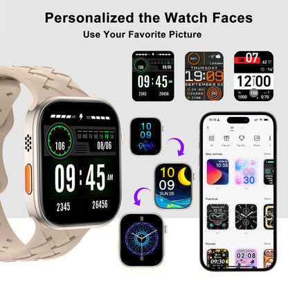 Smart Watch Multi-functional sports smart watch ,Wireless Calling, Personalized the Watch Faces,Music control