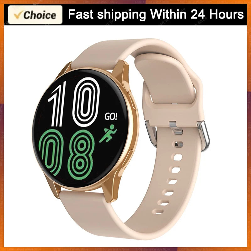 Lige 2024 For All Smartphone Connections Bluetooth Call Watches Men Smart Watch Women Men Waterproof Smartwatch AMOLED Screen