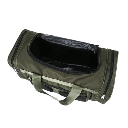 1 large capacity luggage storage bag, portable travel handbag, shoulder or crossbody, fitness bag