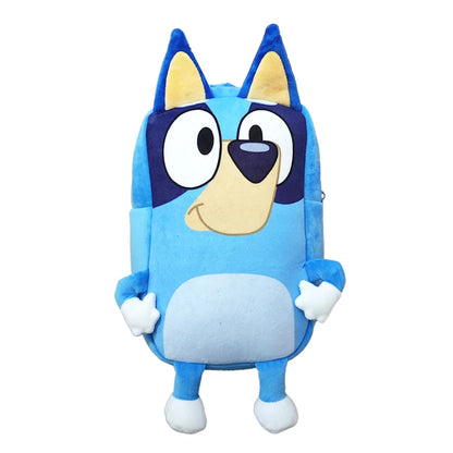 Bluey Anime Backpack Toys Bingo Muffin Cartoon Dog Mini Kindergarten Children School Bag Stuffed Plush Bag Gift For Kids