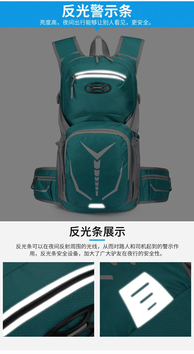 20L Bicycle Hydration Backpack Man Waterproof Cycling Backpack Outdoor Sport Travel Hiking Trekking MTB Bike Knapsack Water Bags