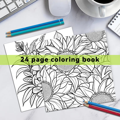 Art Coloring Book Adult Relieve Stress Kill Flower Coloring Graffiti Painting Drawing Art Book Stationerys Book For Children