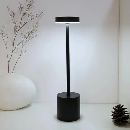 Wireless charging LED desk lamp | 3-color + adjustable dimming | USB charging | Bedside lamp | Festival gift.