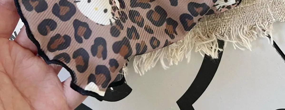 Spring Summer 2025 New Pet Clothes Spice Girls Wind Suspenders Leopard-Print Kitty Ice Silk And Cool Fabrics Cats Dogs Wear Them