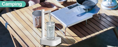 Water Gallon Pump Portable Electric Water Dispenser for Household Camping Smart  Automatic Drinking Water Bottle Gallon Pump