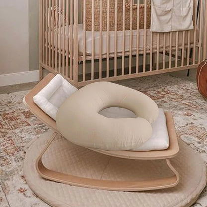 2PCS Baby Nursing Pillow Cover Printing Design Removable U Shape Breastfeeding Pillow Sleeve Ultra Soft Slipcover