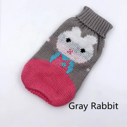 Christmas Cat Dog Sweater Pullover Winter Dog Clothes for Small Dogs Chihuahua Yorkies Puppy Jacket Pet Clothing ubranka dla psa
