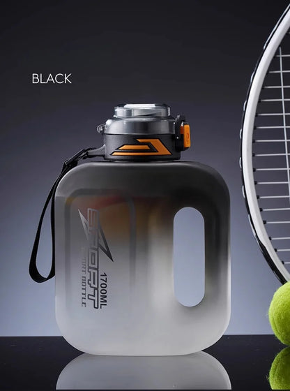 GIANXI Kettle 1.7L Large Capacity Portable Sports Kettles Outdoor Sealed Leak Proof Double Drink Sports Water Cup
