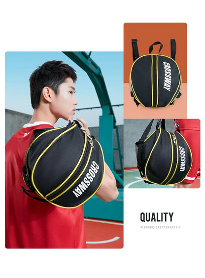 Basketball Storage Backpack Oxford Cloth Ball Bag Soccer Storage Shoulder Bag Sports Outdoor Multifunctional Training Backpacks