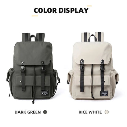 Fashion Waterproof Large Capacity Drawstring Backpack for Men Oxford Durable Travel College Student Laptop School Bag Bookbag