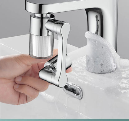 New Kitchen Faucet Extender with Filter 2 Modes Metal Universal Swivel Bubbler Nozzle 1440° Rotate Filtered Faucet Extension