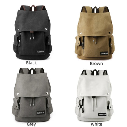 Men Backpack Retro Travel Bagpack Large Capacity Backbag College Student school bags for teenager Men Shoulder bag