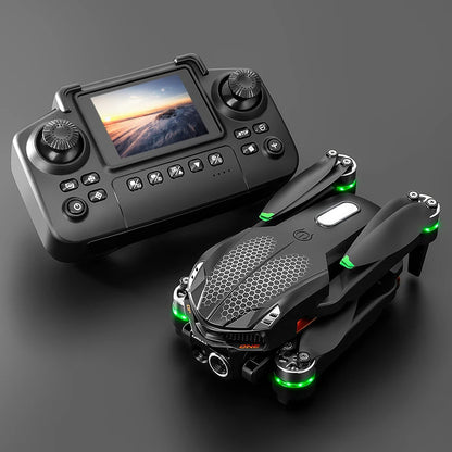 2025 S168 RC Drone Brushless Motor 8K HD Dual Cameras Optical Flow Positioning and Intelligent Obstacle Avoidance Aircraft Toy