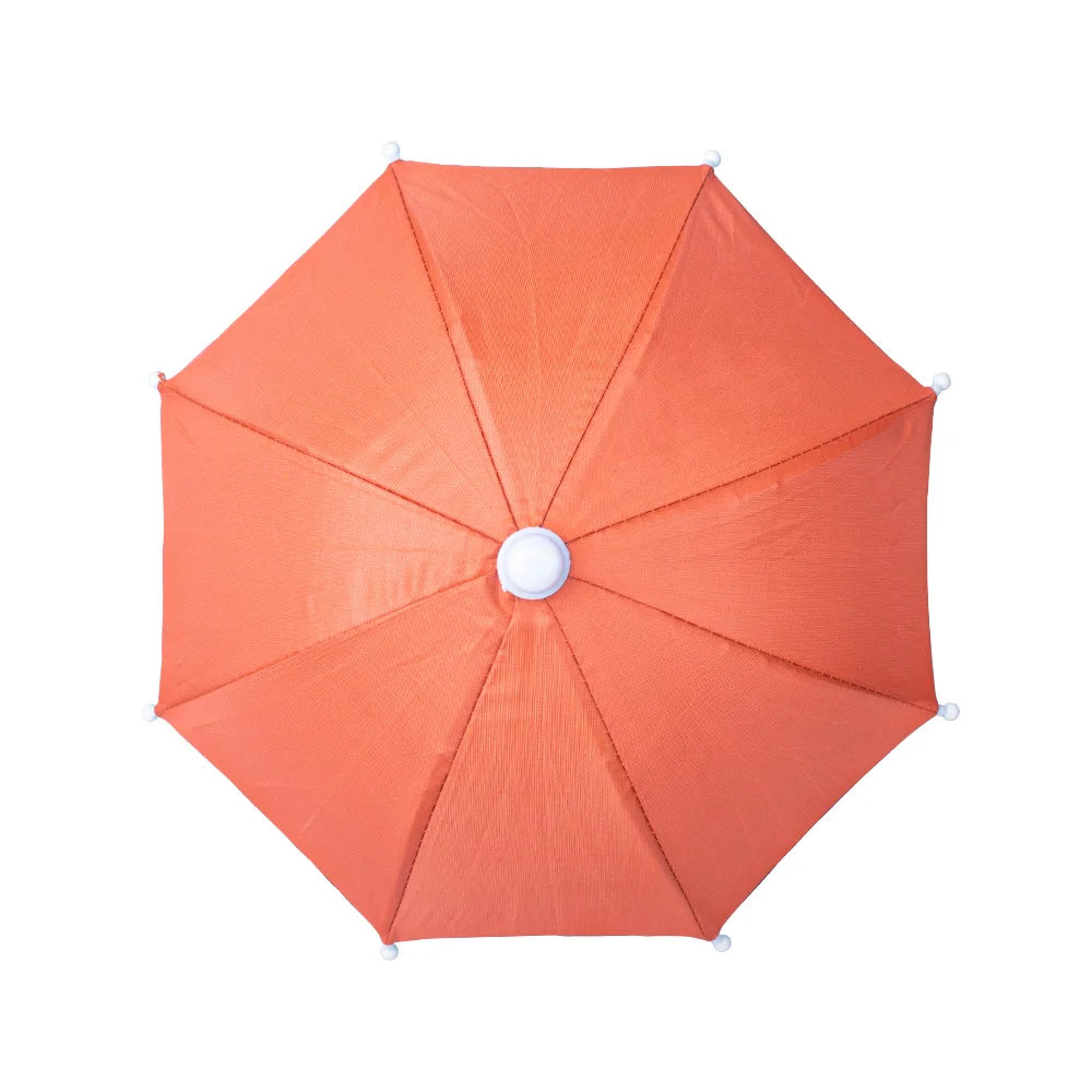 1PC Style Colorful Plastic Mini Umbrella Rain Gear Toy Umbrella Baby Toy Girl Gift Doll Embellishment Doll Clothing Decoration