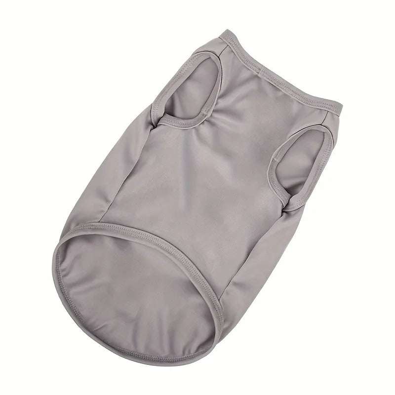 Solid Color Pet Apparel, Puppy Shirt, Dog T-Shirt, Soft Comfortable Breathable Dog Vest, Summer Pet Clothes