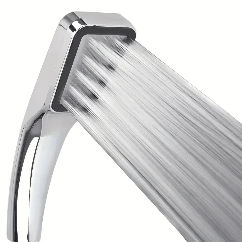 300 Holes Shower Head High Pressure Rainfall Water Saving Flow With Chrome Nozzle Square Shower Bathroom Accessories