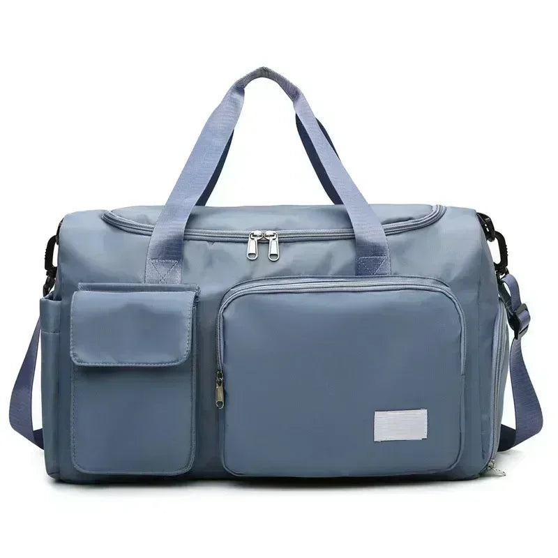 Carry On Travel Bag Large Capacity Gym Bag Weekender Overnight Duffle Bags With Shoe Compartment Sports Fitness Bags for Women