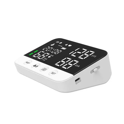 Voice Blood Pressure Monitor Arm Cuff Tonometer Digital Sphygmomanometer Electronic  Medical BP Monitors with CE FDA
