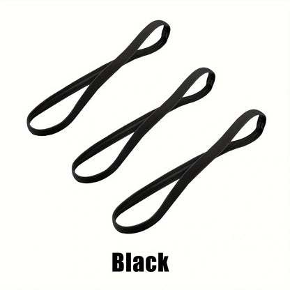 3pcs Sports Headbands Non-slip Running Elastic Sweatband Breathable Yoga Hair Bands Women Men Fitness Sweat Guide Hairbands