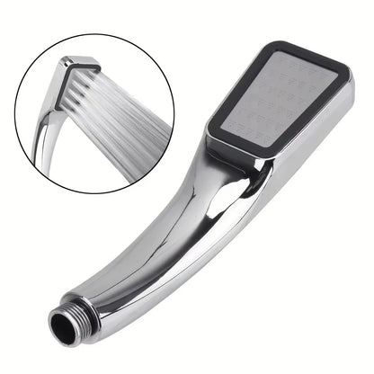 300 Holes Shower Head High Pressure Water-saving Flow Square Shower Bathroom Accessories with Chrome Nozzle