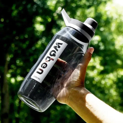 1/1.5L Leak Proof Water Cup Environmentally Plastic Water Bottles Sports Bottle Large Capacity Travel Water Bottle Flip