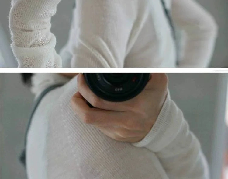 2023 New autumn/winter cashmere sweater women's turtleneck pullover ultra-thin pile neck sweater wool knit