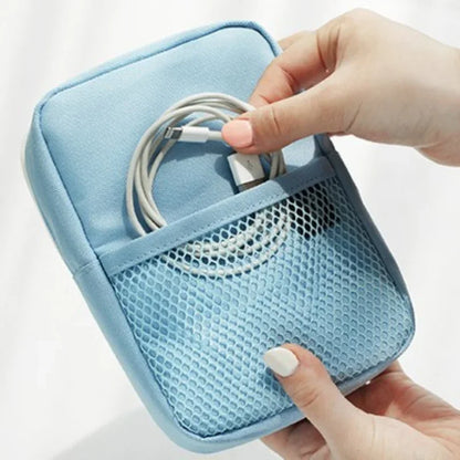 Travel Portable Charger Headphone Cable Digital Bag Storage Bag Travel Gadget Organizer Bag Electronics Accessories Storage Case