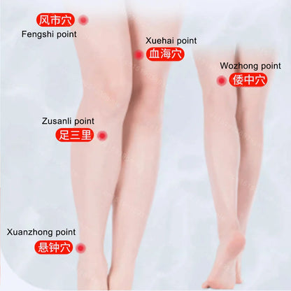 Electric Meridian Brush Gua Sha Body Massager EMS Microcurrent Hot Compress Scraping Lymphatic Drainage Machine Fat Burner