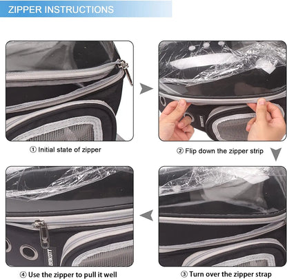 Cat Bag Breathable Clear Space Capsule Cat Backpack for Cat Portable Outdoor Travel Pet Shoulder Bag Pet Outgoing Backpack