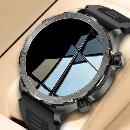 2025 New GPS Bluetooth Call Smart Watch Men AMOLED HD Screen Heart Rate NFC IP68 Waterproof Sports Smart Watch For Android iOS