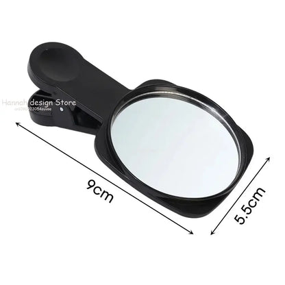 Smartphone Camera Mirror Reflection Clip Kit Portable Mobile Phone Camera Mirror Clip With Storage Bag Phone Rear Selfie Mirror