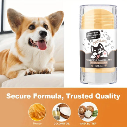 Dog Paw Balm - Lick Safe Snout Soother - Moisturizing, Soothing and Nourishing Stimulation - Prevent Cracks and Wounds - Dog Foot Cream Waxed, Oil, Butter, Extract