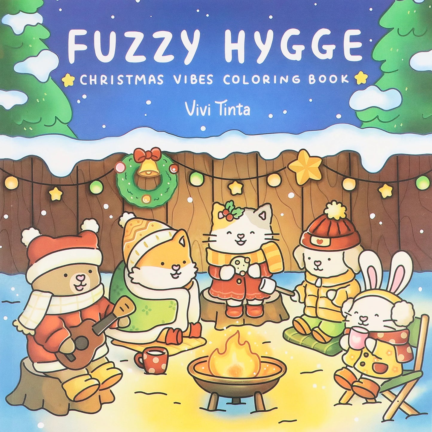 Coloring Book For Adults And Teens Halloween Theme Featuring Adorable Creepy Creatures In Cozy Moments For Relaxation Gift