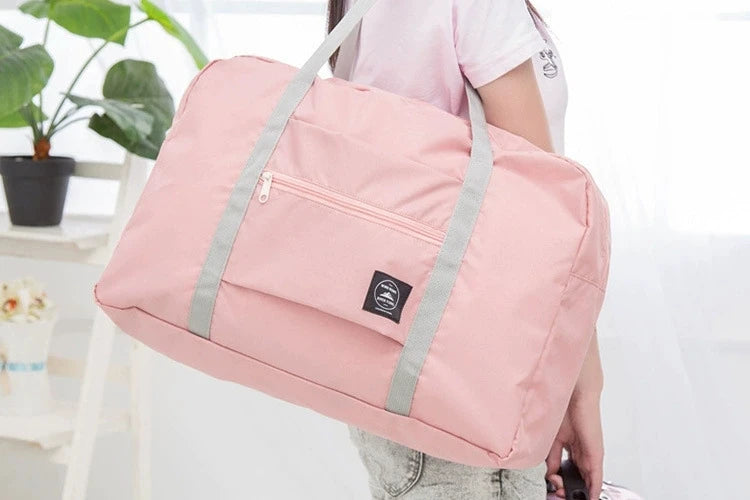 Foldable Travel Bags Nylon Large Capacity Bag Luggage WaterProof Handbags Women Men Travel Storage Clothes Packaging Organizer