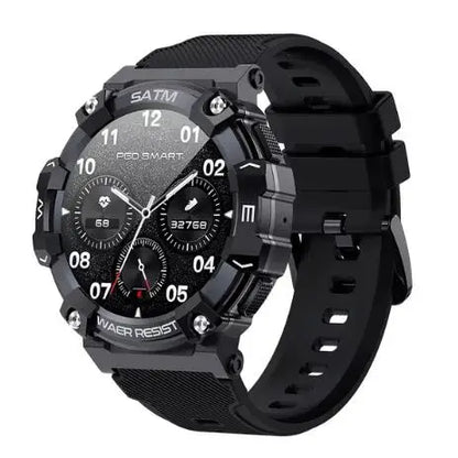 PG666 Bluetooth Call Smart Watch Men Outdoor Rugged Sport Fitness Tracker Smartwatch Heart Rate Blood Pressure Oxygen Monitor