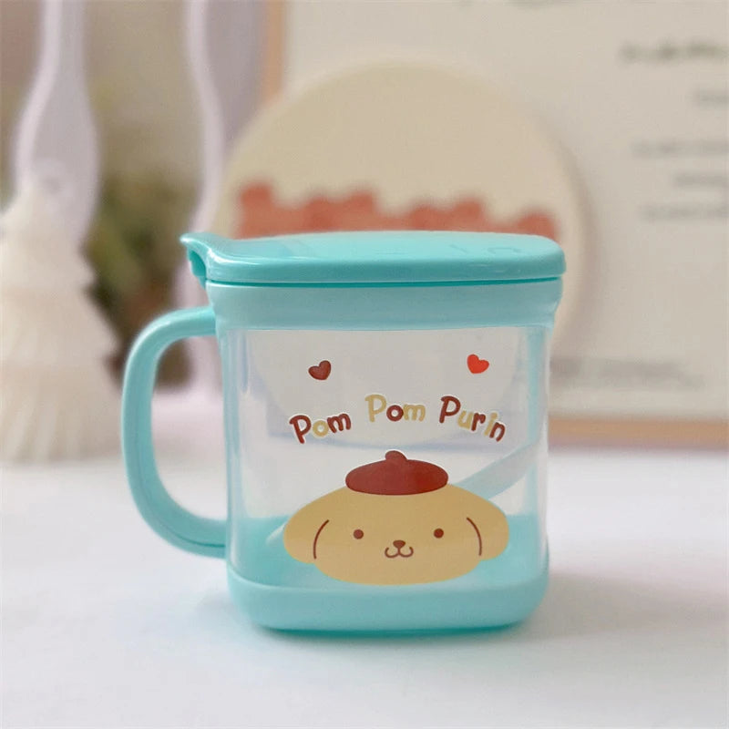 Sanrio Hello Kitty Kitchen Seasoning Box Kuromi Melody Cinnamoroll Msg Salt Sugar Jar Household Seasoning Jar Storage Box