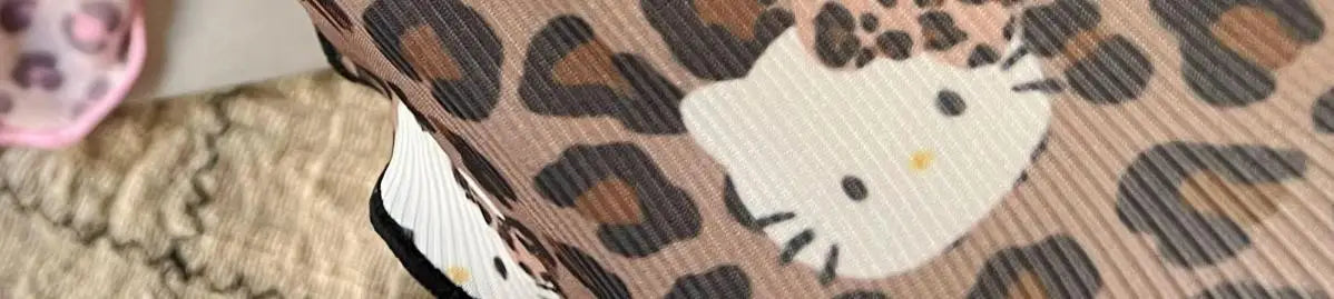 Spring Summer 2025 New Pet Clothes Spice Girls Wind Suspenders Leopard-Print Kitty Ice Silk And Cool Fabrics Cats Dogs Wear Them