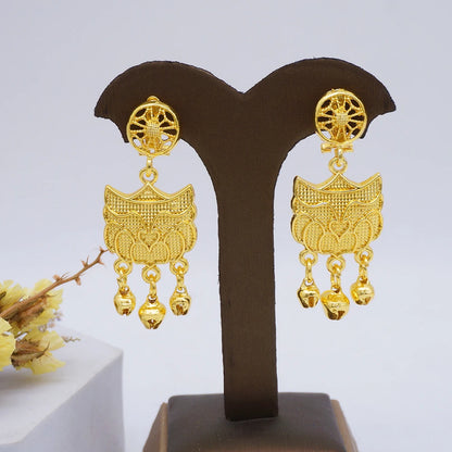 2023 Fine Jewelry Sets For Women Dubai Bridal Wedding Gifts Necklace Bracelet Earrings Ring Jewellery Set African Bead jewelry