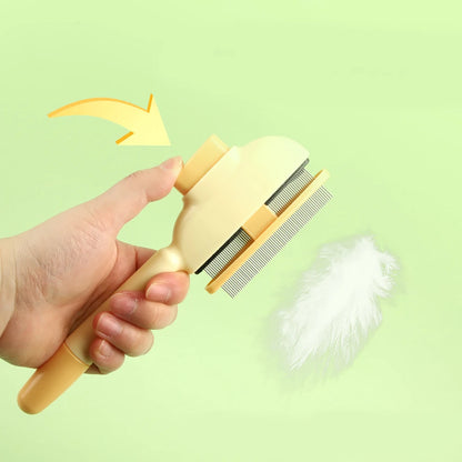 Pet Dog Hair Brush Cat Brush Comb Pets Hair Remover for Dogs Cats Puppy Kitten Grooming Tools Dogs Accessories gato Pet Products