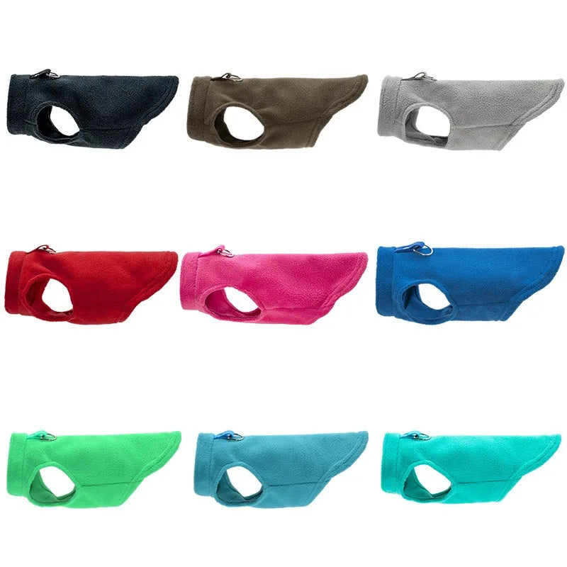 Soft Fleece Dog Clothes for Small Dogs Puppy Cats Vest Chihuahua Clothing French Bulldog Jacket Pug Coats Wholesale