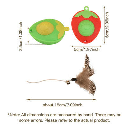 Natural Catnip Balls, delight your cat with healthy kittenteething chew toys, interactive cat teeth cleaning toys