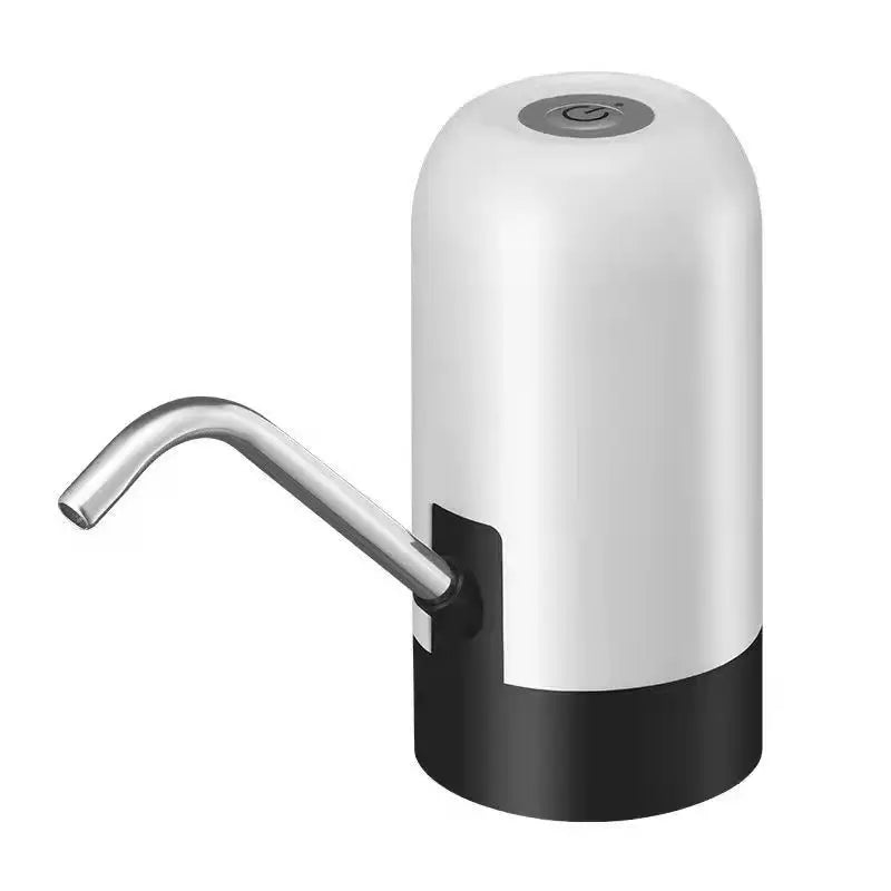 USB Automatic Water Pumping With Blue LED Light Rechargeable Barreled Portable Wireless Charging Electric Water Dispenser Device