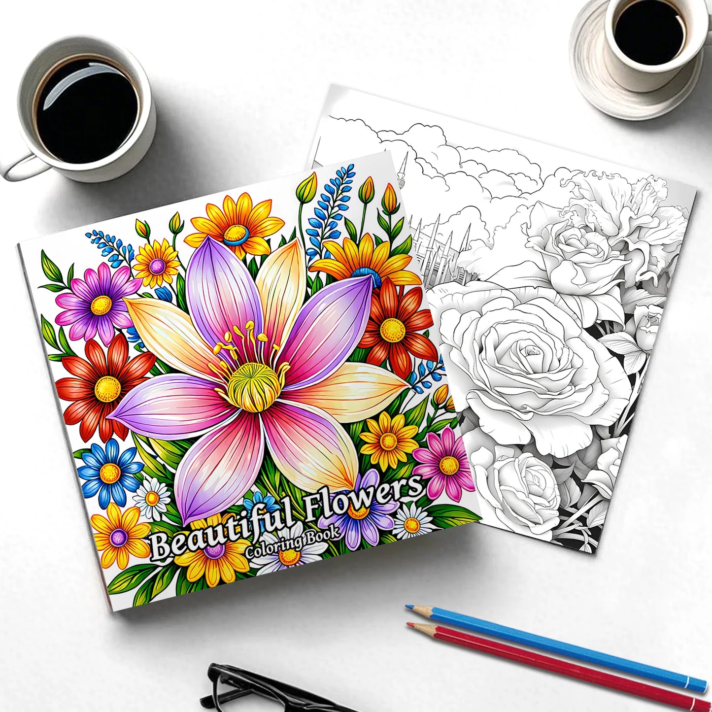 Art Coloring Book Adult Relieve Stress Kill Flower Coloring Graffiti Painting Drawing Art Book Stationerys Book For Children