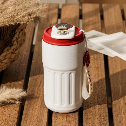 Smart Thermos Bottle Water Digital Led Temperature Coffee Mug Cup Stainless Steel Tumbler Vacuum Flask for Camping Christmas