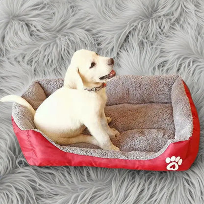 Classical pet Mat Fashion Dog Kennel Bed House Breathable Cotton Soft Cat Nest Dog Warm Bed for Small Medium Dog
