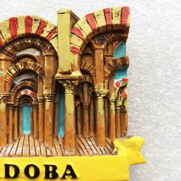 Europe Spain 3D Refrigerator Magnet Tourist Souvenirs Stickers,Home & Kitchen Decoration Fridge Magnet Message Sticker